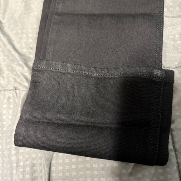 Old Navy Mid Rise Wow Bootcut Women's size 10P 10 Petite Black Denim Jeans - Picture 9 of 10